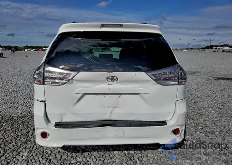 2015 Toyota Sienna Sport from USA, damaged, VIN 5TDXK3DC9FS584757